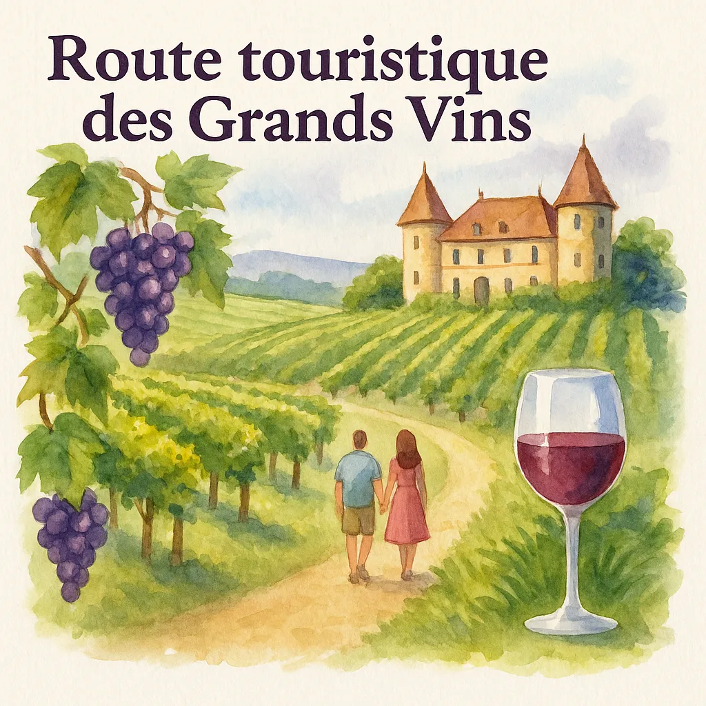 Route des vins Bourgogne : Route touristique des grands vins